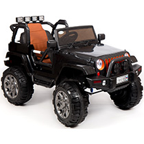 Электромобиль Barty Jeep черный Т010МР Электромобиль Barty Jeep черный Т010МР