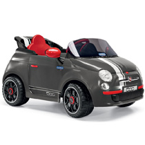 Peg-Perego Fiat 500 Grey на радиоуправлении Peg-Perego Fiat 500 Grey на радиоуправлении