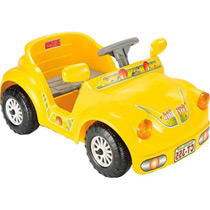 Электромобиль Love Bug CT-355R, жёлтый Электромобиль Love Bug CT-355R, жёлтый