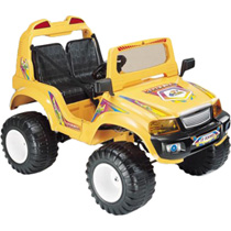 Электромобиль Off-Roader CT-885R, жёлтый Электромобиль Off-Roader CT-885R, жёлтый